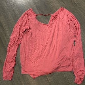 Pink namaste long sleeve